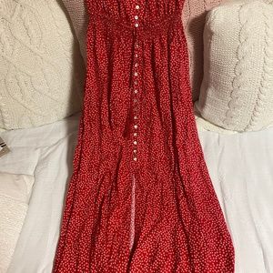 Elan bandeau maxi dress